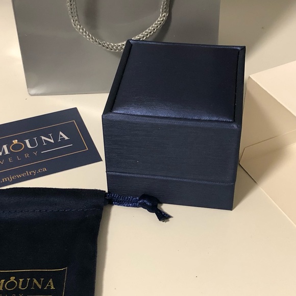 STERLING SILVER RAINBOW TOPAZ RECTANGULAR EARRINGS - Picture 7 of 9